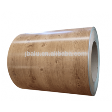La meilleure qualité du meilleur placage en aluminium de grain de bois d&#39;imitation de prix pour la construction de rénovation
